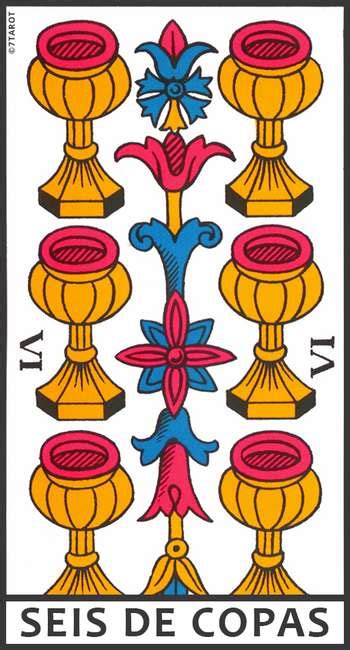 6 copas tarot marsella|Significado del Seis de Copas en el Tarot de Marsella